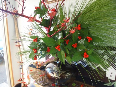 オリヤス物流センターのお花
