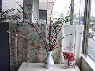 オリヤス本社のお花
