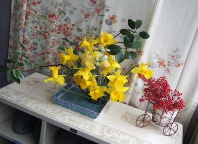 オリヤス本社のお花