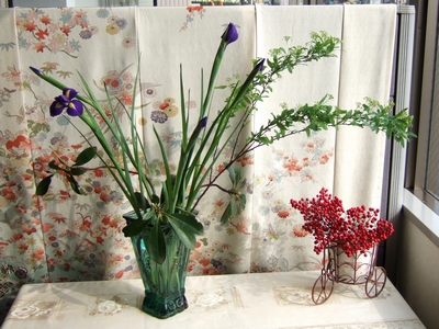 オリヤス本社のお花