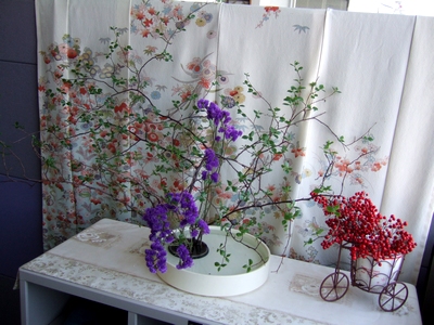オリヤス本社のお花