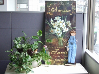 オリヤス本社のお花