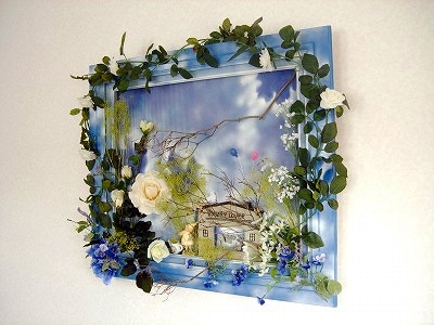 物流センターのお花