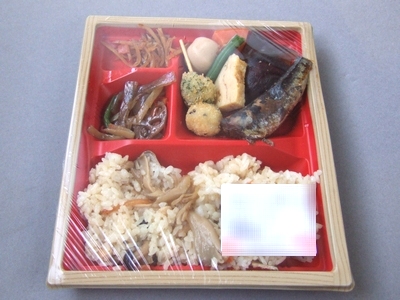 きのこ弁当