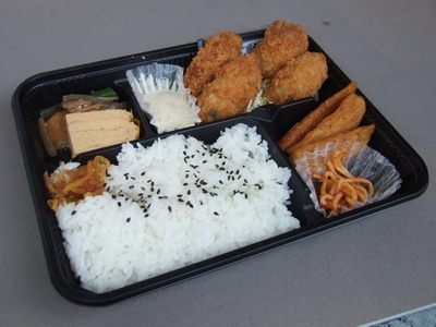 かきフライ弁当
