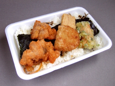 のり唐揚げ弁当