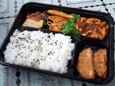 デミグラスハンバーグ弁当