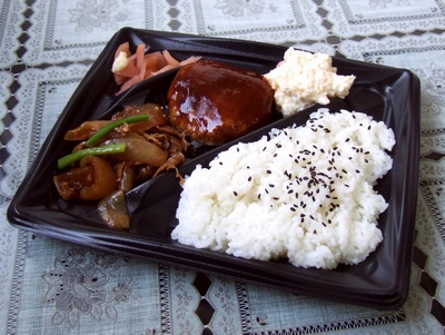 焼肉・ハンバーグ弁当