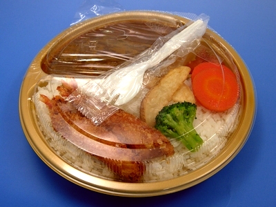 仕出し弁当のカレー