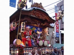 金山町の山車