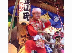 赤いひょっとこ