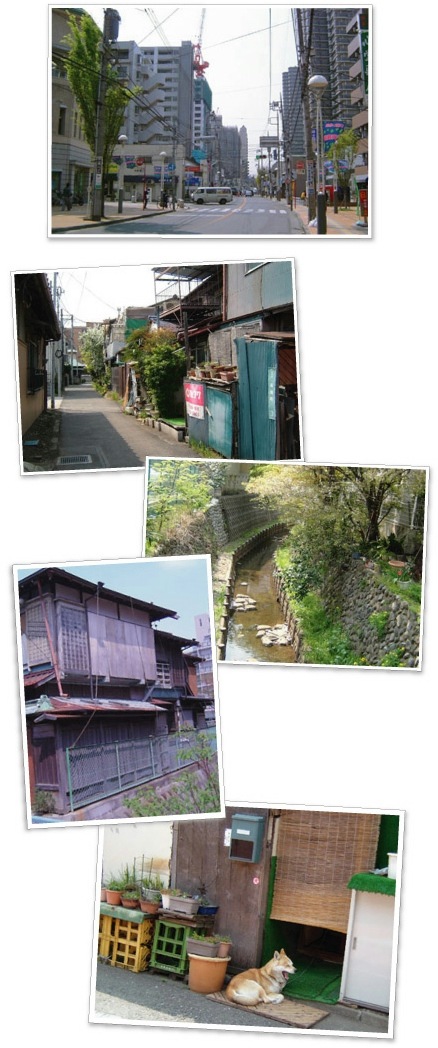 所沢の懐かしさの漂う風景