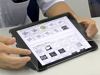 タブレットによる情報共有