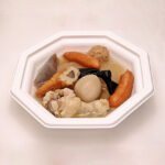 BF丼内 30 ホワイトを使ったおでんの盛り付け例。