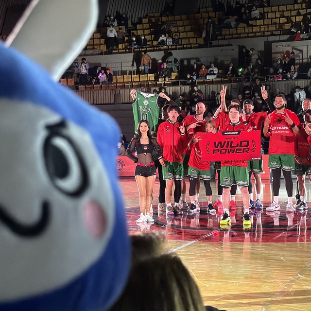 うさにんと試合勝利