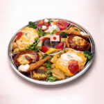 DXPD丸シリーズ を使った大人のお子様ランチの盛り付け例。