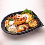  ハイブラック RC-30 を使った大人のお子様ランチの盛り付け例。